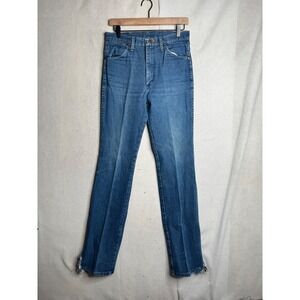 Wrangler 936PWD Cowboy Cut Slim Fit Blue Jeans Mens 29x36 High Rise Straight Leg